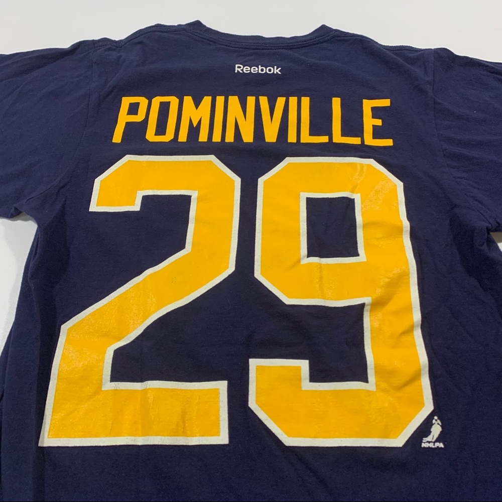NHL Buffalo Sabres Jason Pominville #29 Men’s Tee - Picture 4 of 6